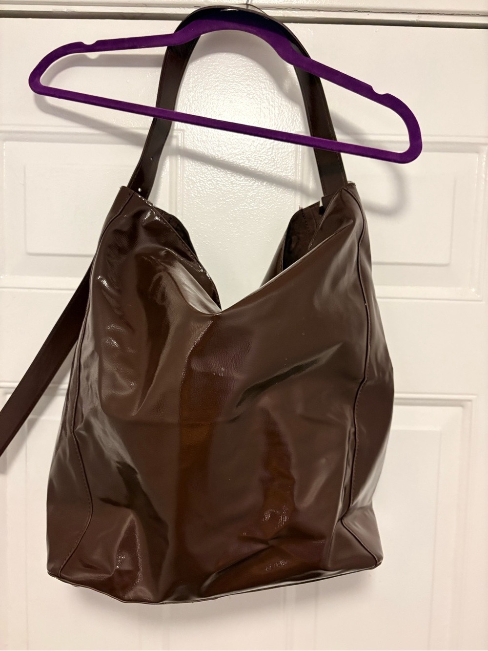 Zara Dark Brown Shoulder Hobo Bag